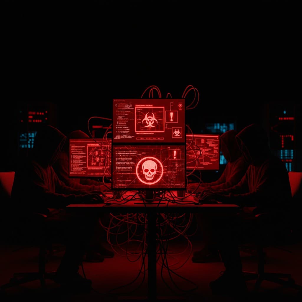 Cyber threats: warning screens and secure operations—why businesses need strong cybersecurity